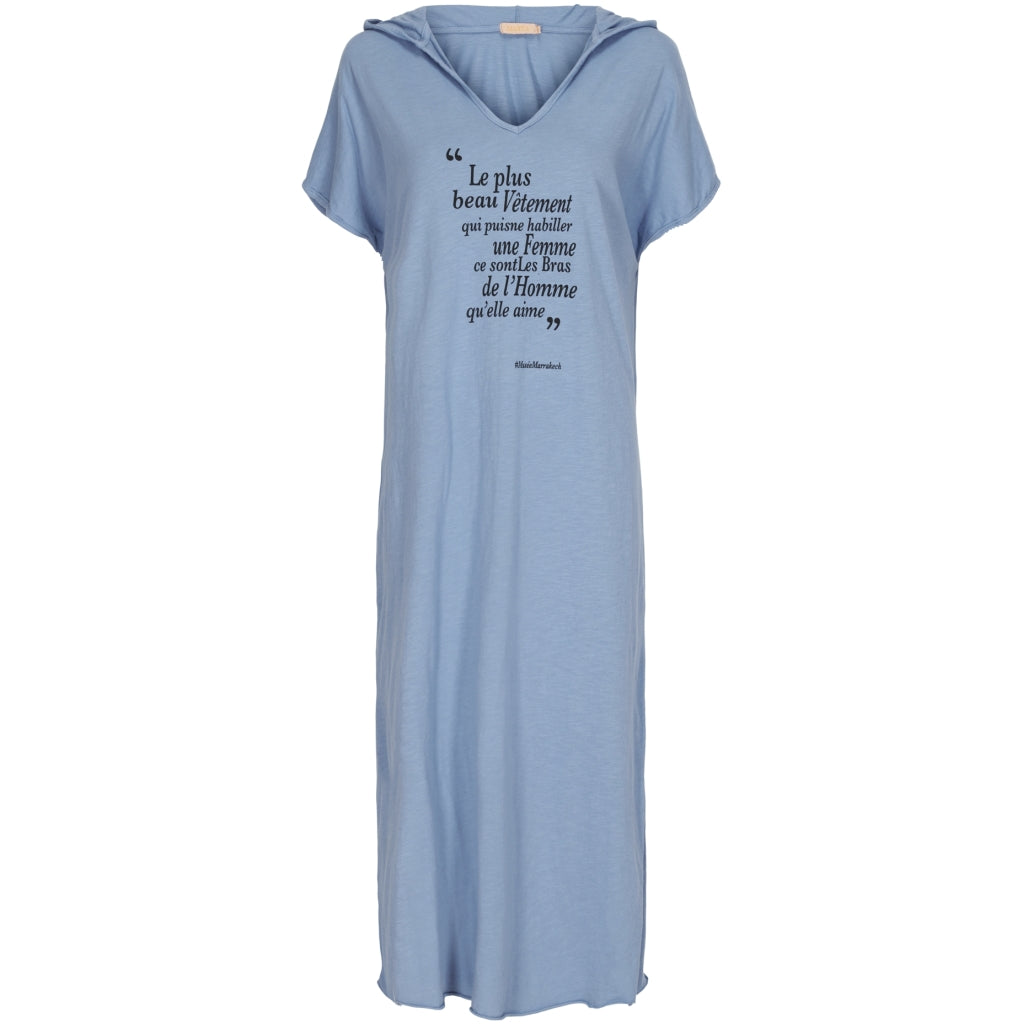 MARTA DU CHATEAU Marta dame dress A1079 Restudsalg Jeans Blue