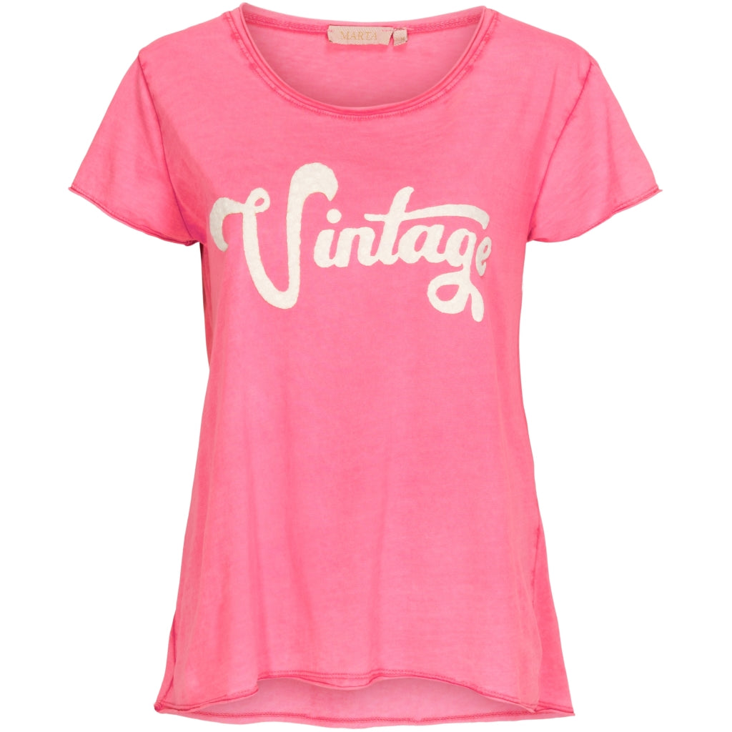 MARTA DU CHATEAU Marta dame t-shirt 51017 Restudsalg Fuxia