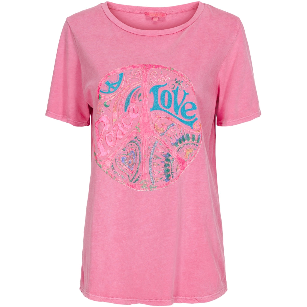 MARTA DU CHATEAU Marta dame t-shirt 7700 Restudsalg Fuxia