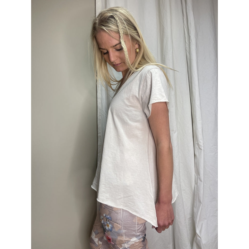 MARTA DU CHATEAU Marta dame tee - Chris A0795 T-shirt Sand