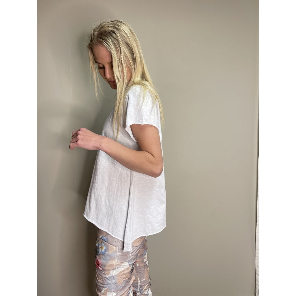 MARTA DU CHATEAU Marta dame tee - Chris A0795 T-shirt White