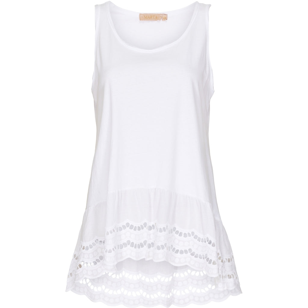 MARTA DU CHATEAU Marta dame top 777600 Restudsalg White
