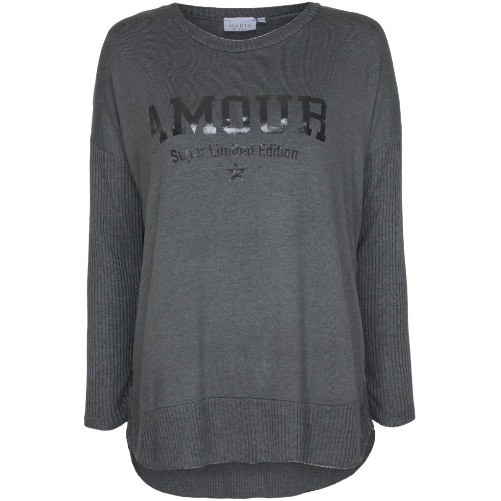 MARTA DU CHATEAU Marta du Chateau Bluse 72164A Restudsalg Grey