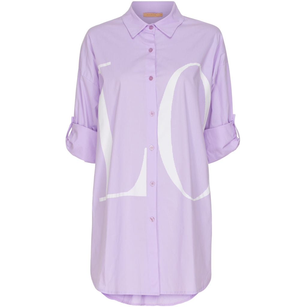 MARTA DU CHATEAU Marta du Chateau Skjorte 91497 Restudsalg Lilla