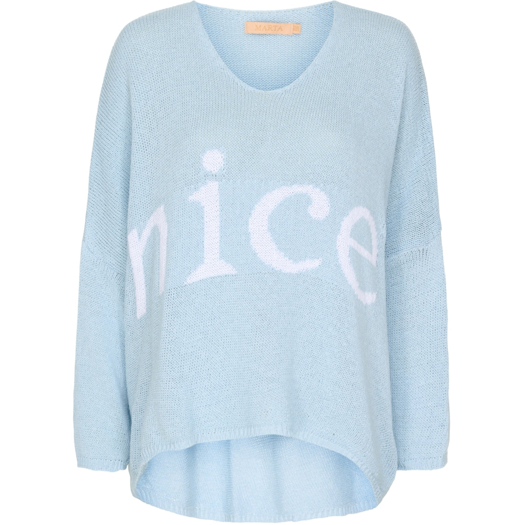 MARTA DU CHATEAU Marta du Chateau Strik 21132 Restudsalg Celeste Blue