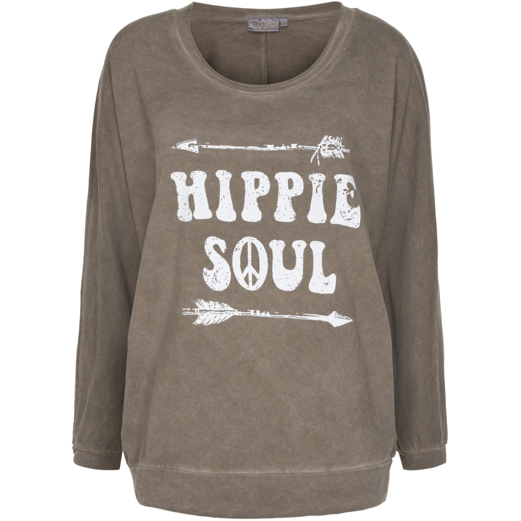 MARTA DU CHATEAU Marta du Chateau Sweatshirt 4488 Restudsalg Brown