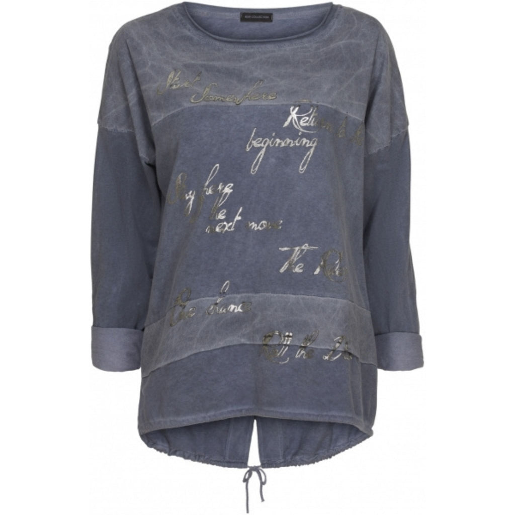 MARTA DU CHATEAU Marta du Chateau Sweatshirt 9900 Restudsalg Blue