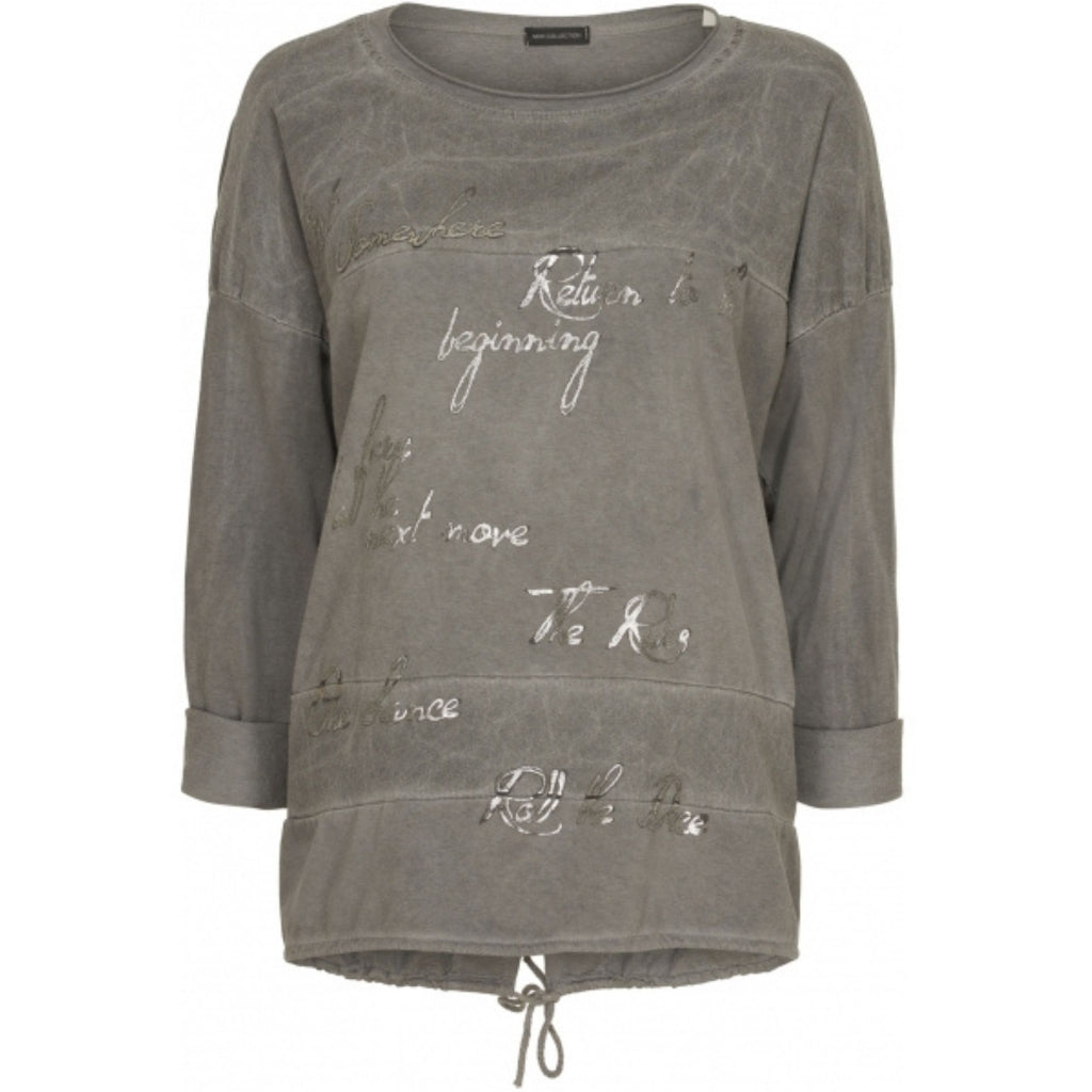 MARTA DU CHATEAU Marta du Chateau Sweatshirt 9900 Restudsalg Grey