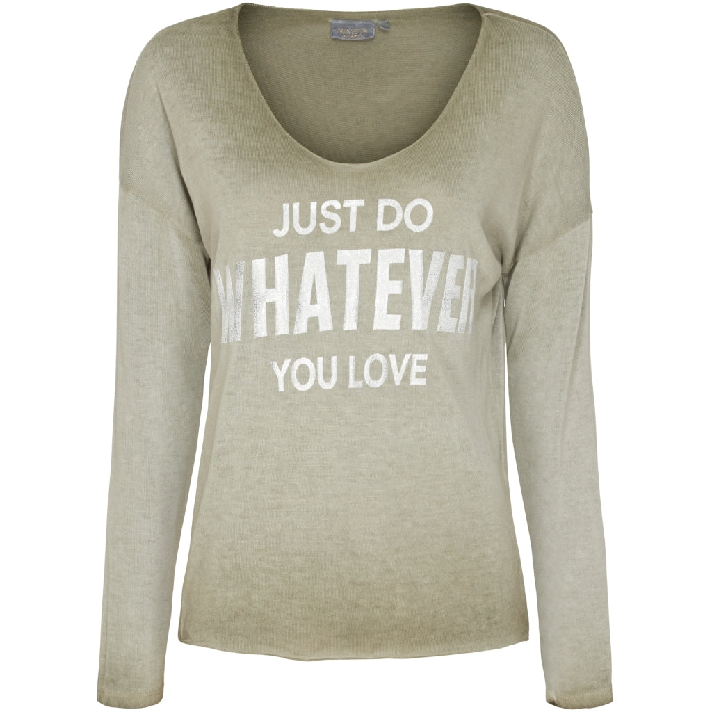 MARTA DU CHATEAU Marta du Chateau T-shirt 8752 Restudsalg Kaki