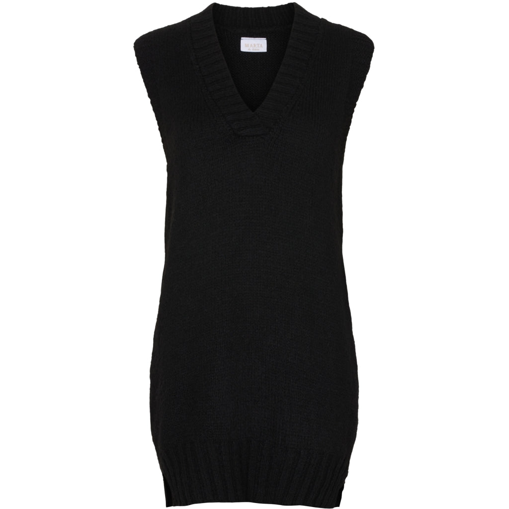 MARTA DU CHATEAU Marta du Chateau Vest 201207 Restudsalg Black
