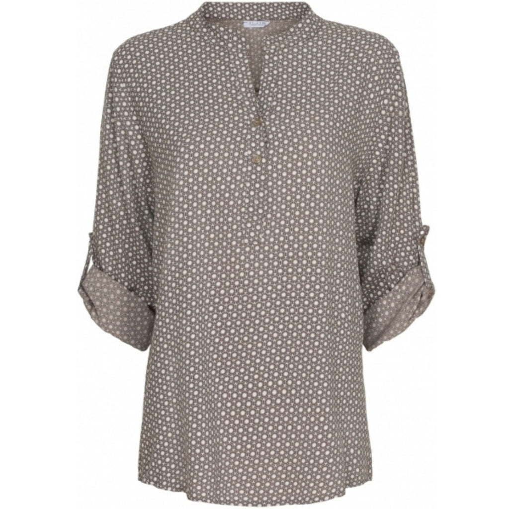 MARTA DU CHATEAU Marta du Chateau bluse 226-1 Restudsalg Sand