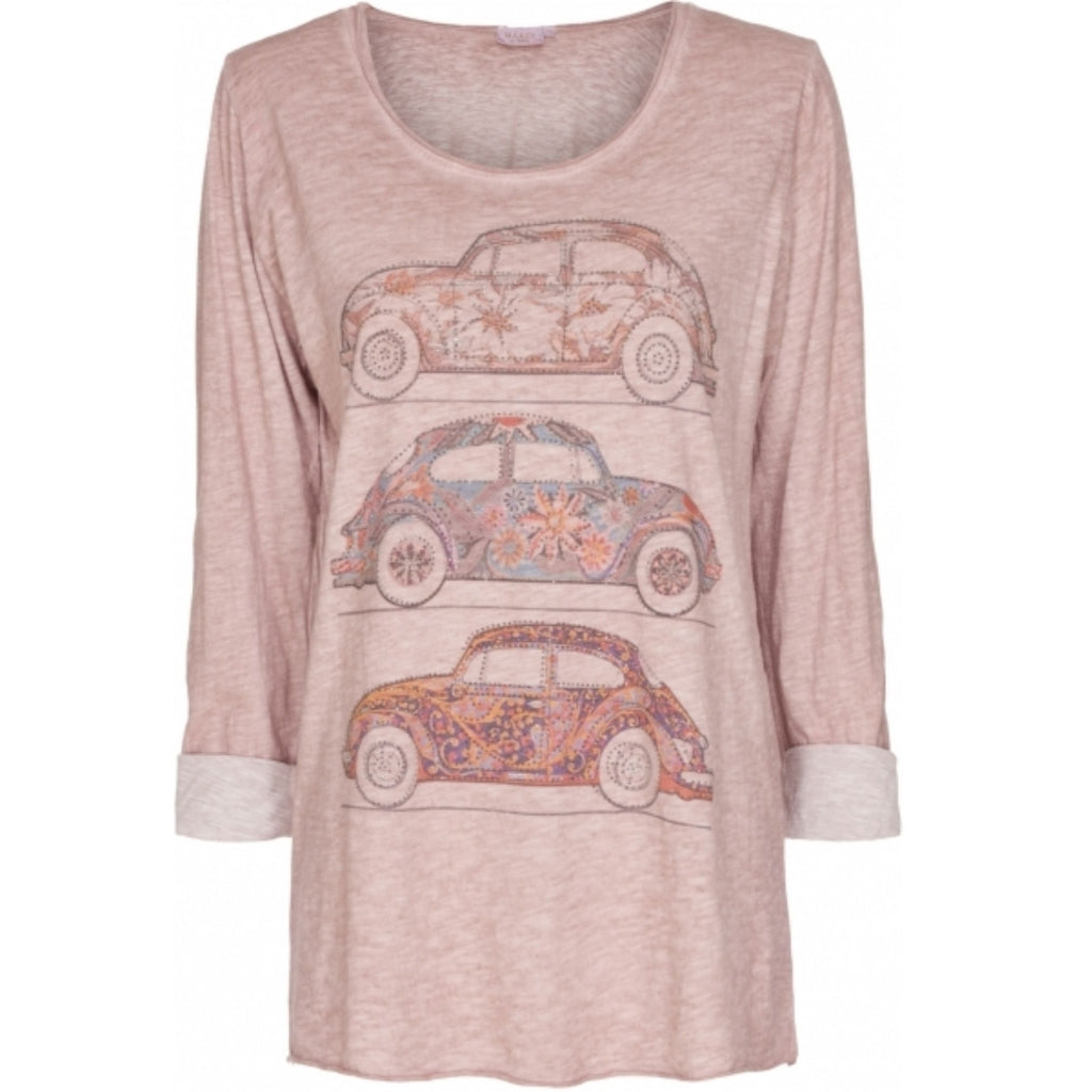 MARTA DU CHATEAU Marta du Chateau bluse 4486 T-shirt Old Rose
