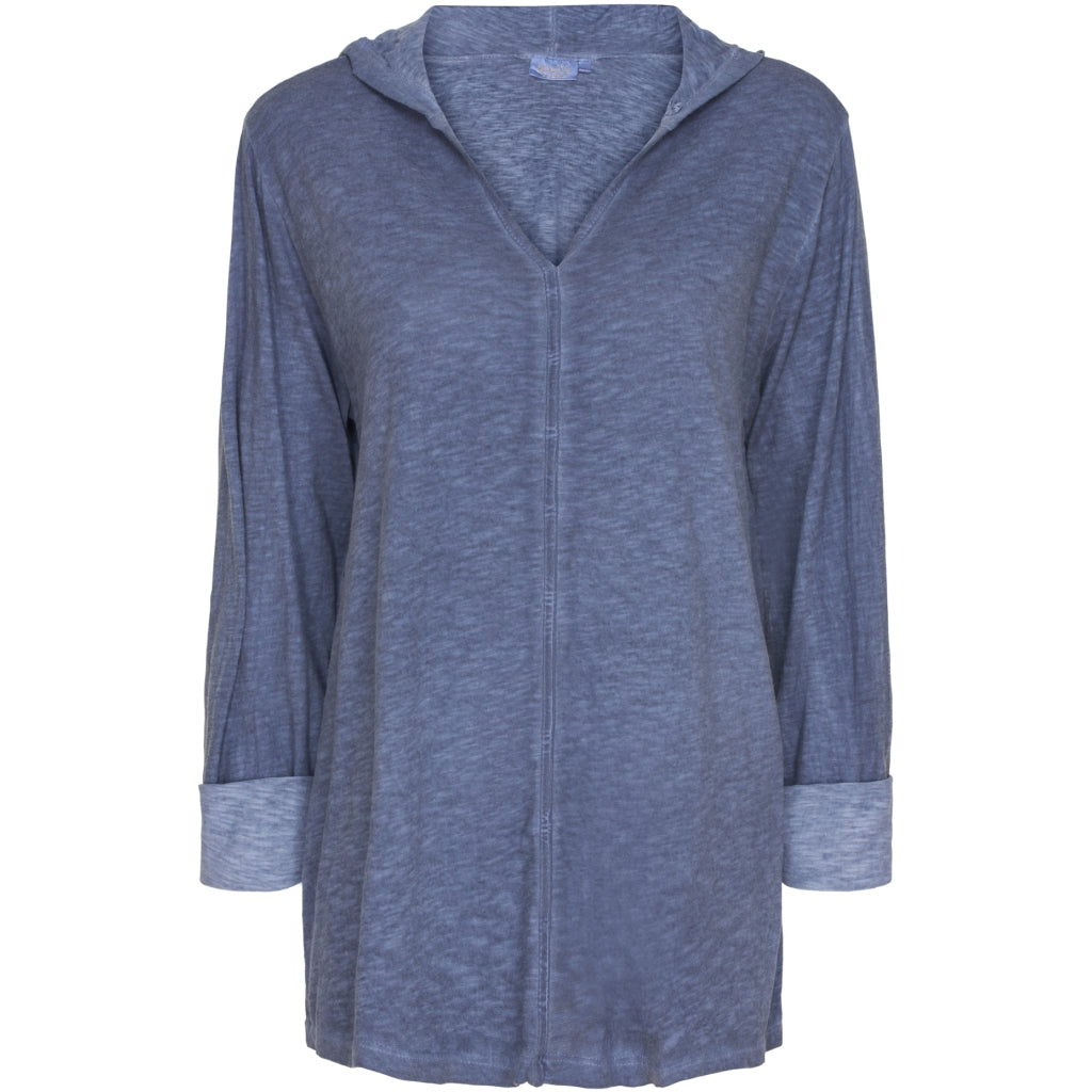 MARTA DU CHATEAU Marta du Chateau bluse 4487 Restudsalg Denim Blue