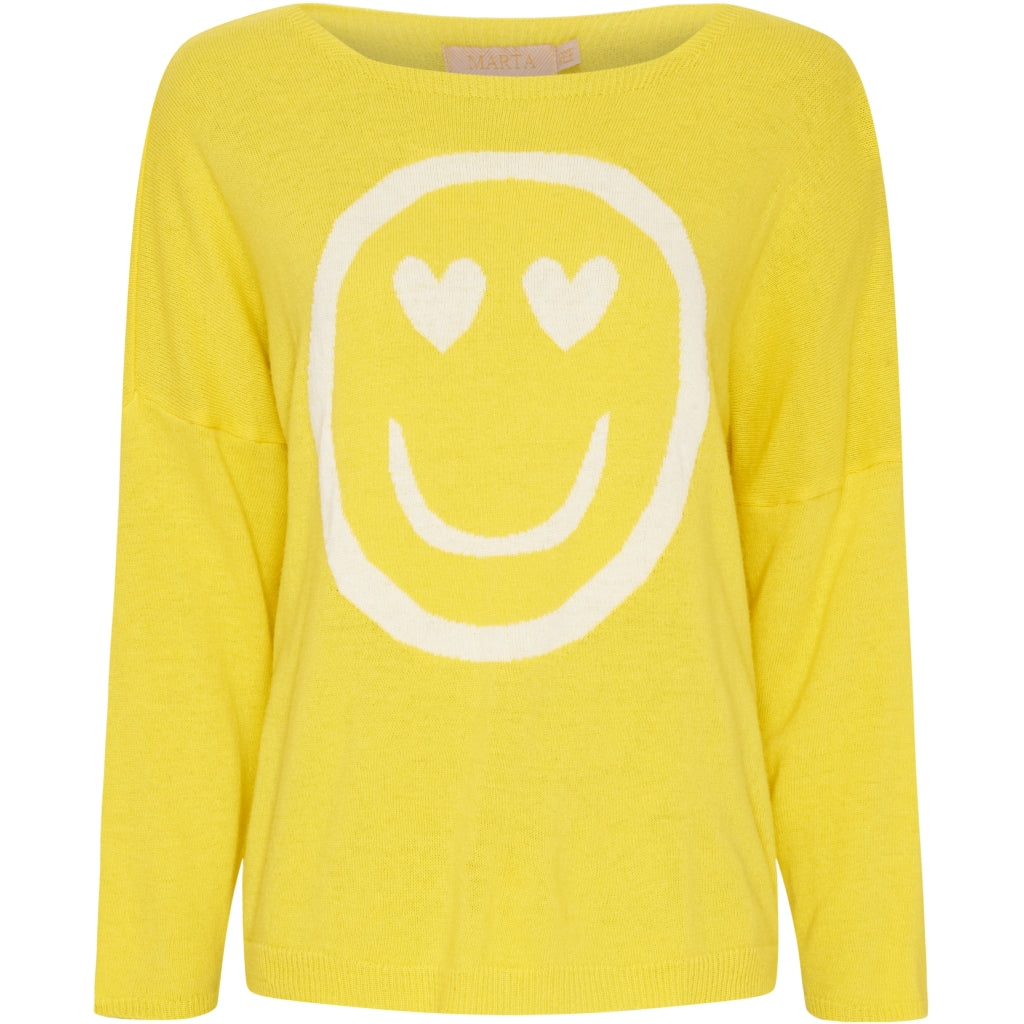 MARTA DU CHATEAU Marta du Chateau dame strik 2287 Restudsalg Giallo Yellow