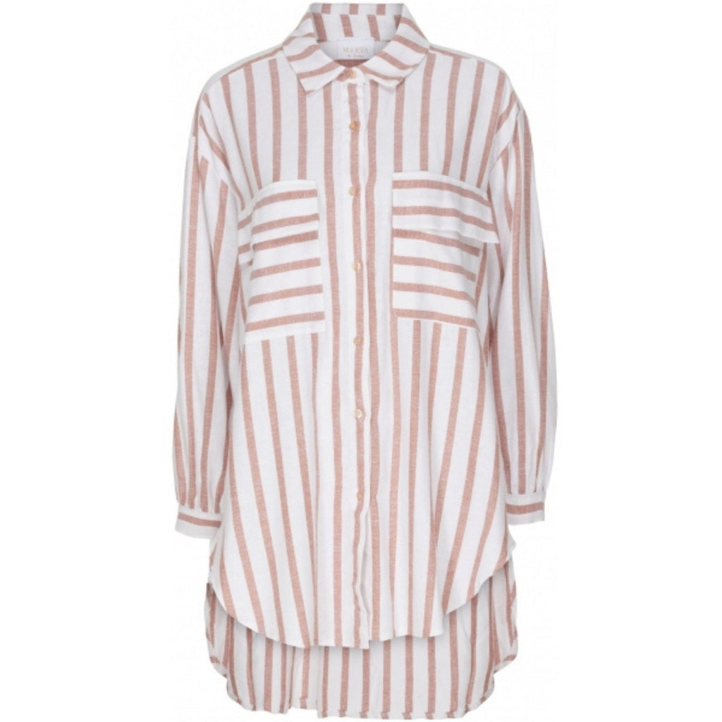 MARTA DU CHATEAU Marta du Chateau skjorte 85010CX Restudsalg Rose