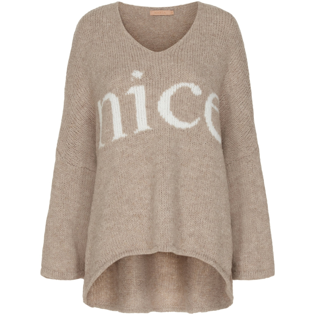 MARTA DU CHATEAU Marta du Chateau strik 201336 Knit Beige