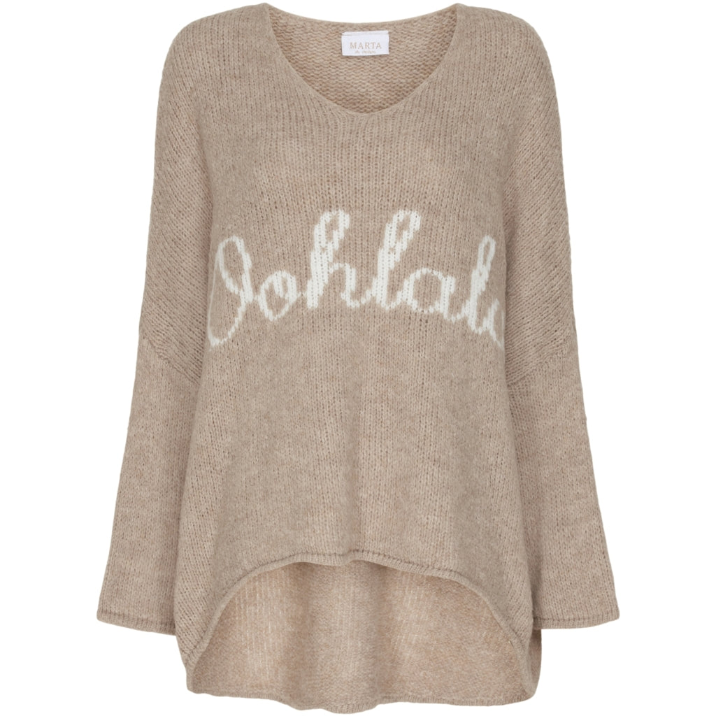 MARTA DU CHATEAU Marta du Chateau strik 201385 Restudsalg Beige