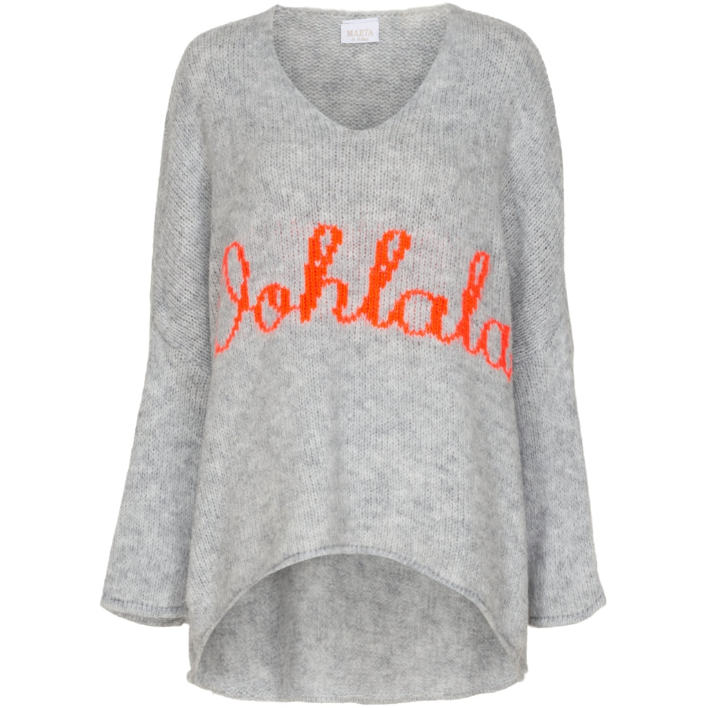 MARTA DU CHATEAU Marta du Chateau strik 201385 Restudsalg Light Grey