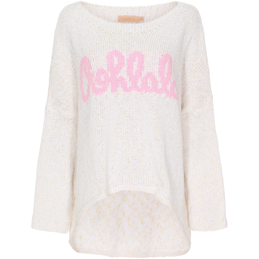 MARTA DU CHATEAU Marta du Chateau strik 21228 Restudsalg White