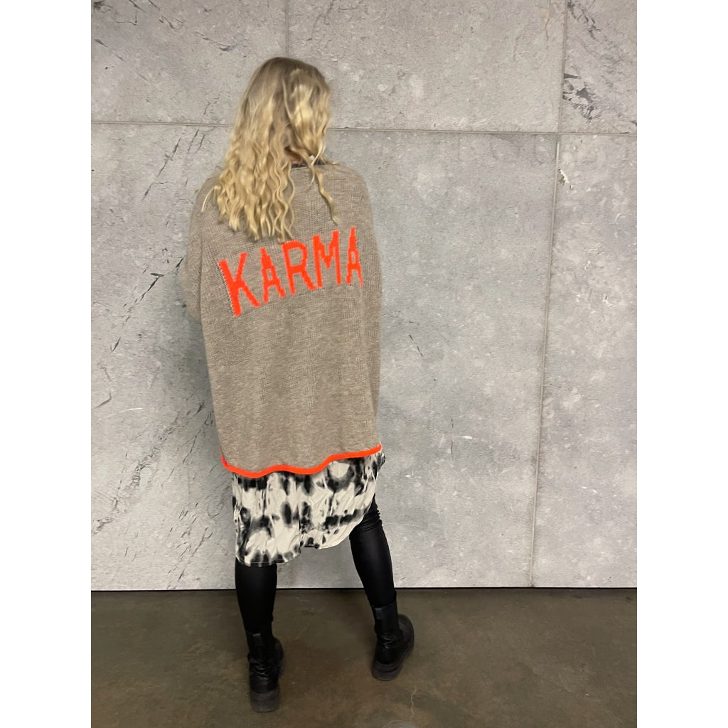 MARTA DU CHATEAU Marta du Chateau strik 21953 Restudsalg Beige/Orange