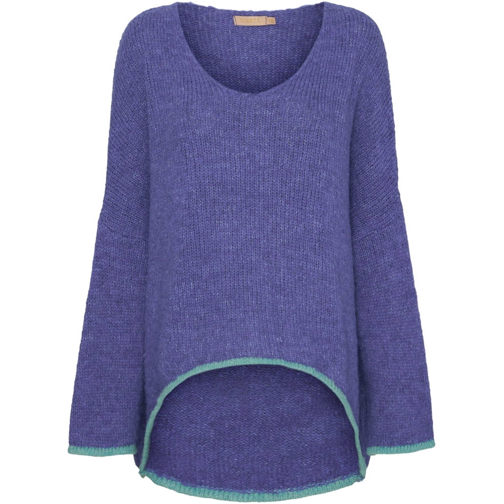 MARTA DU CHATEAU Marta du Chateau strik 21953 Restudsalg Blue Royal/ Aqua