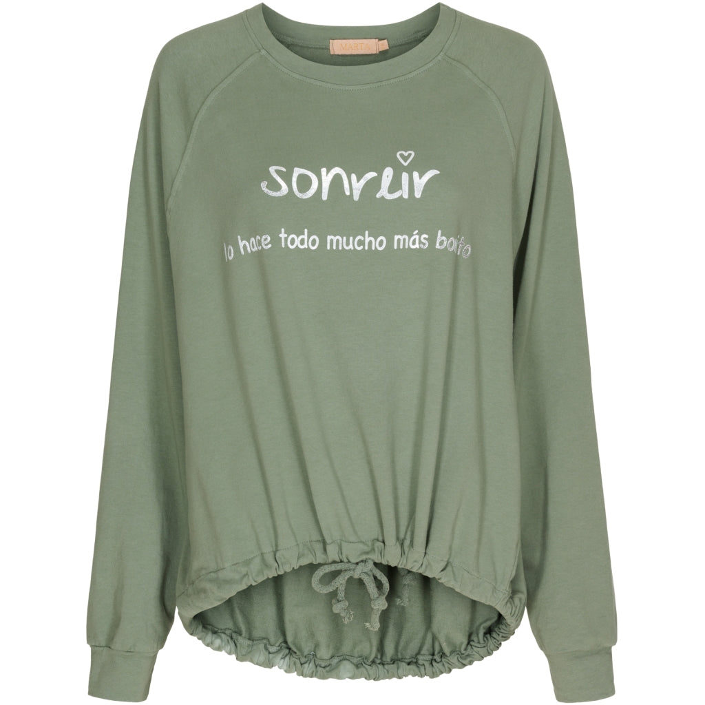 MARTA DU CHATEAU Marta du Chateau sweatshirt 83063 Restudsalg Kaki