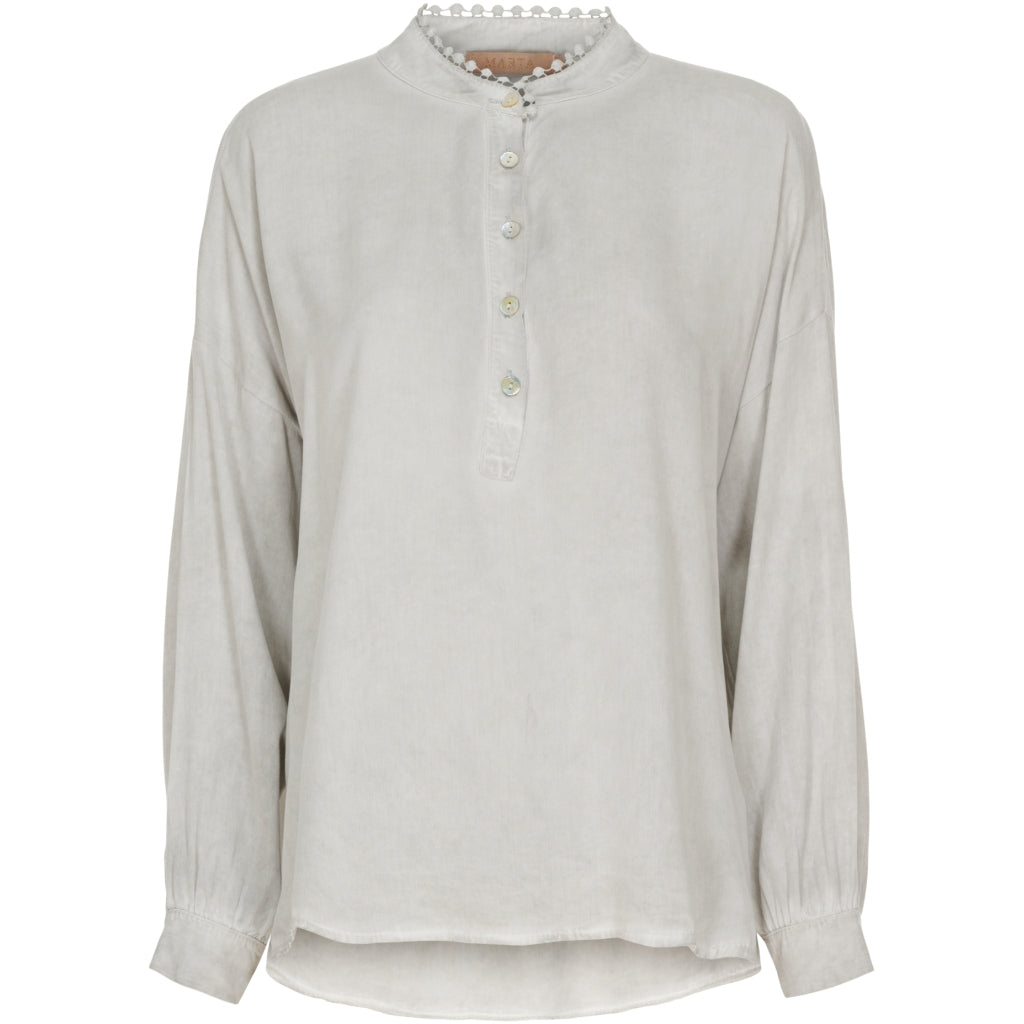MARTA DU CHATEAU Marta du Chateau trøje 20C94 Restudsalg Light Grey