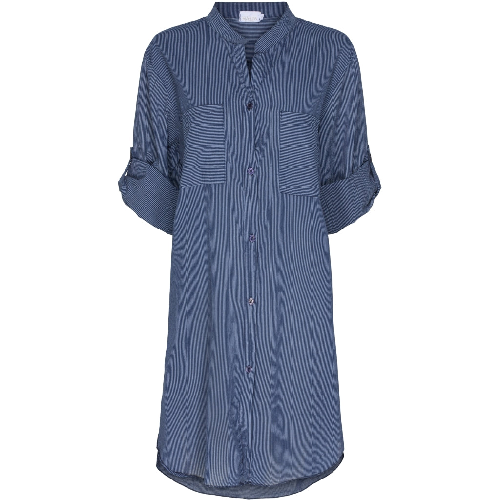 MARTA DU CHATEAU Marta du Chateau tunic 1666 Restudsalg Stripe Blue