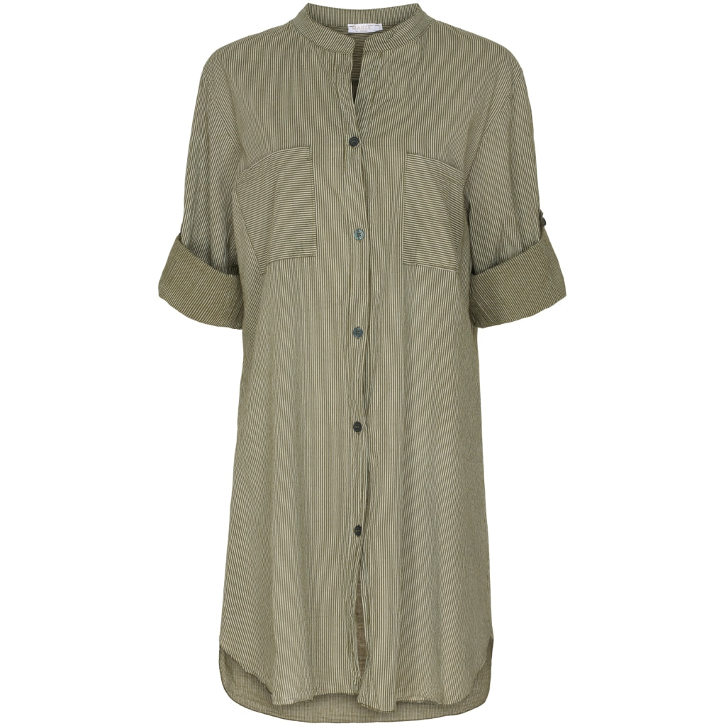 MARTA DU CHATEAU Marta du Chateau tunic 1666 Restudsalg Stripe Green