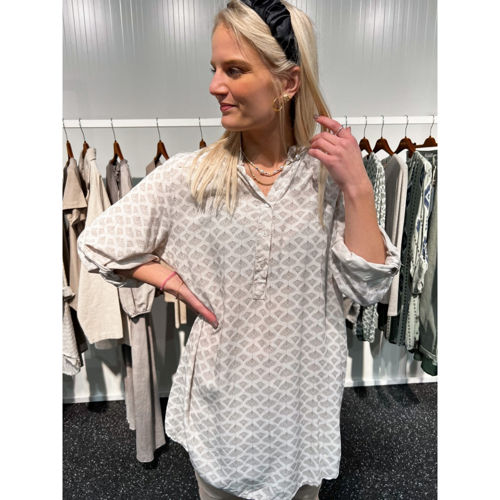 MARTA DU CHATEAU Marta du Chateau tunica 0303-1 Restudsalg Beige