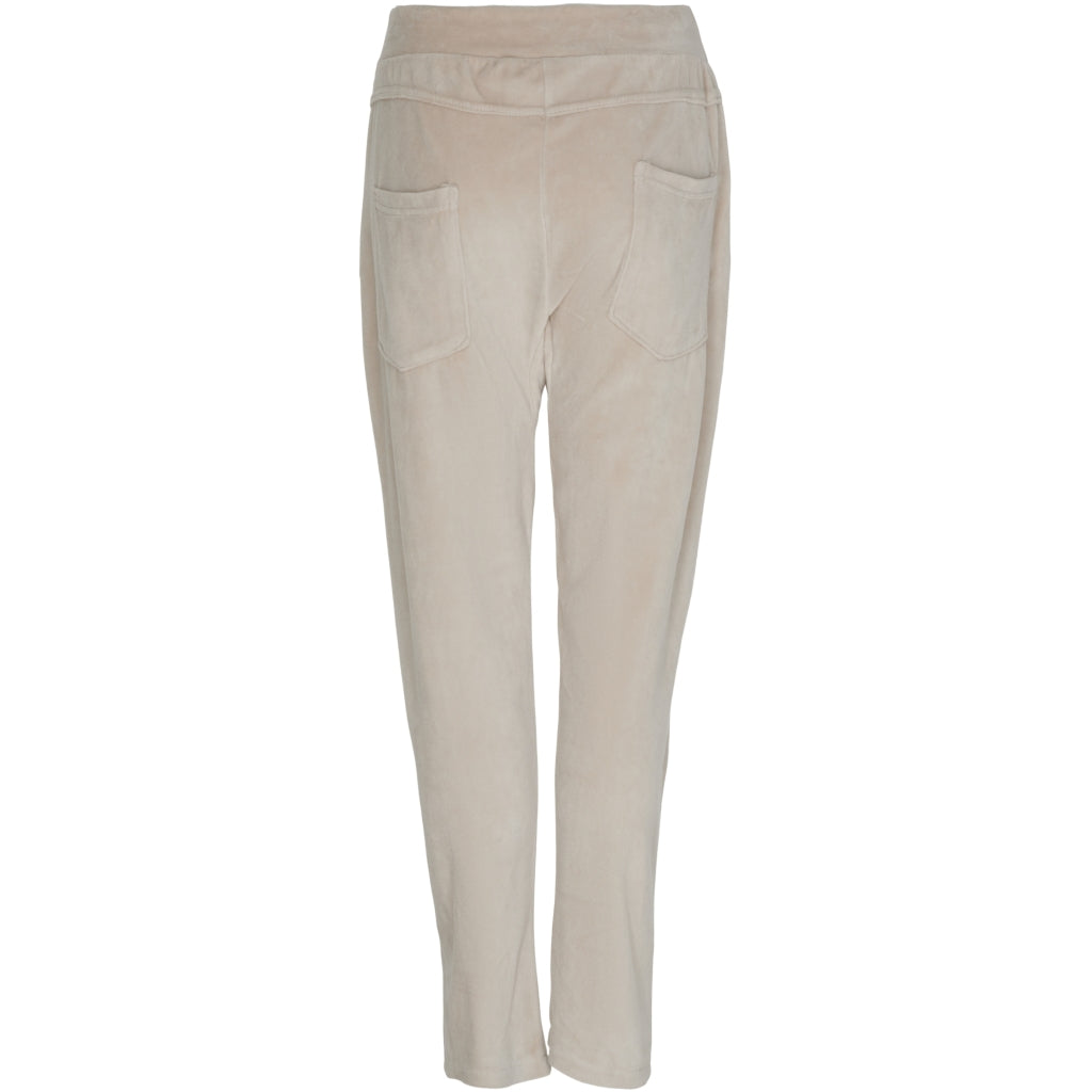 MARTA DU CHATEAU Marta du Chateau velour bukser 68139 Restudsalg Beige