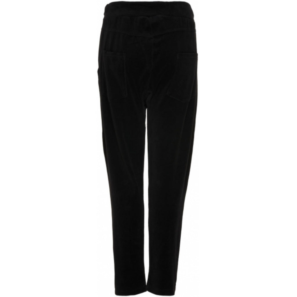 MARTA DU CHATEAU Marta du Chateau velour bukser 68139 Restudsalg Black