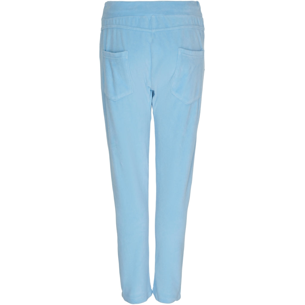 MARTA DU CHATEAU Marta du Chateau velour bukser 68139 Restudsalg Blue