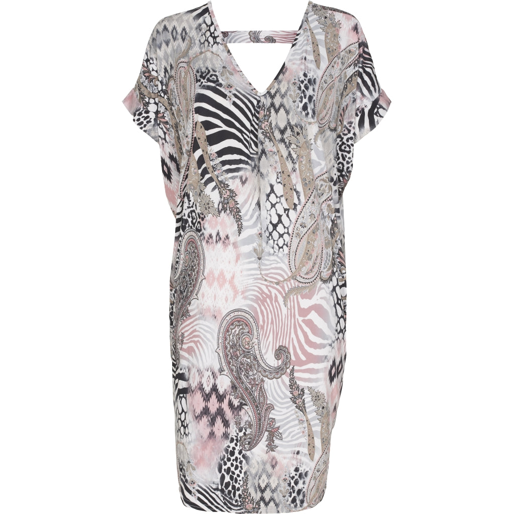 MARTA DU CHATEAU Mønstret tunika Restudsalg Pink