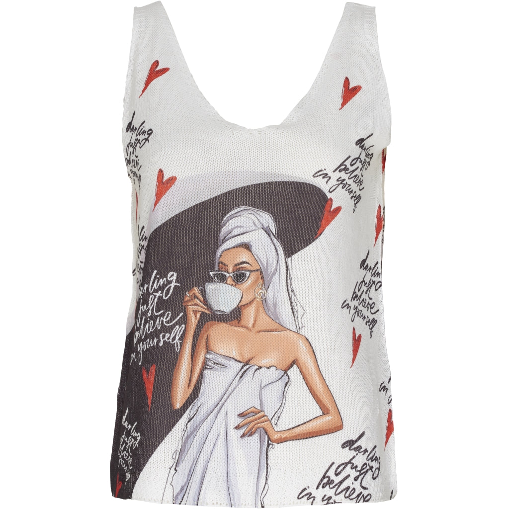 MARTA DU CHATEAU Multifarvet Top Restudsalg Multi color