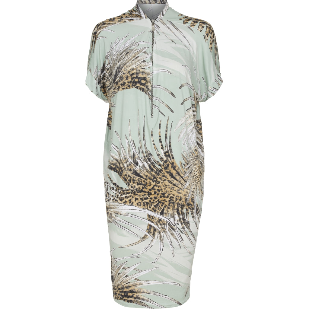 MARTA DU CHATEAU Multifarvet Tunika Restudsalg Light Green