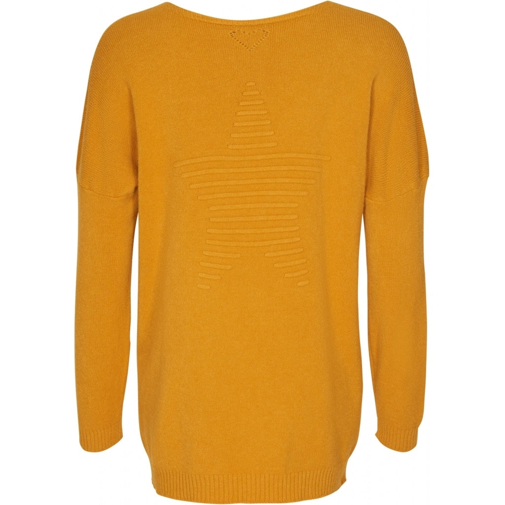 MARTA DU CHATEAU Pullover med stjerne Shirt Yellow