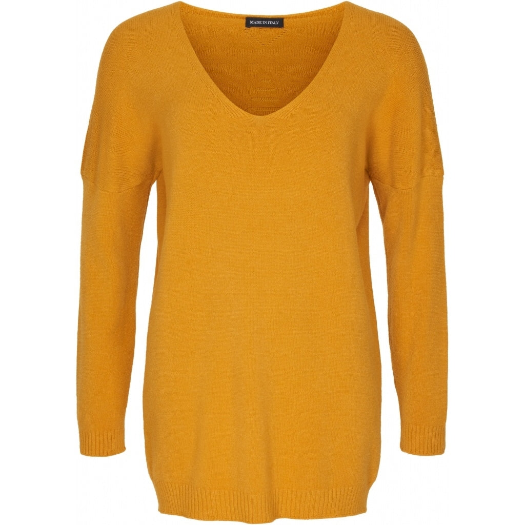 MARTA DU CHATEAU Pullover med stjerne Shirt Yellow