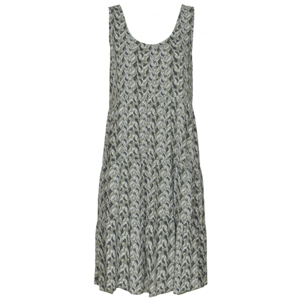 MARTA DU CHATEAU Sommerkjole Restudsalg Feather Military