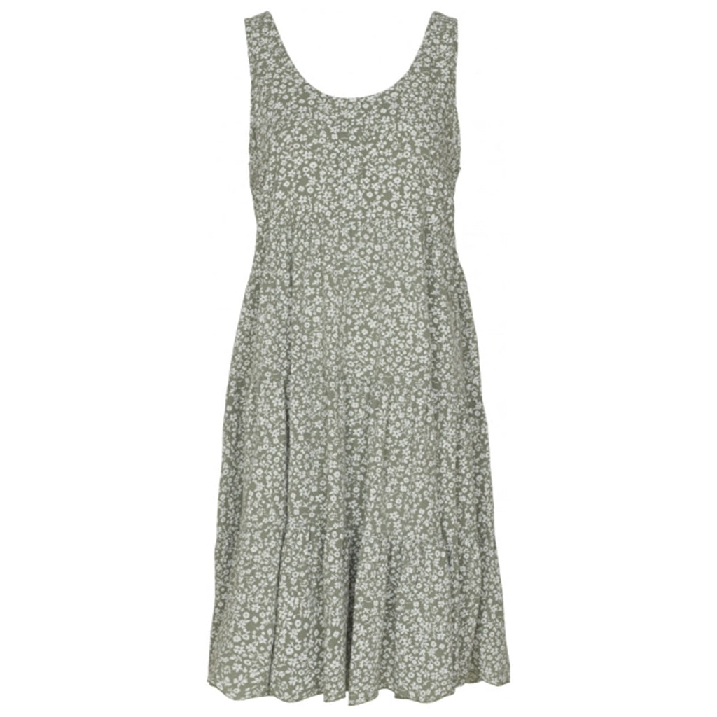 MARTA DU CHATEAU Sommerkjole Restudsalg White Flower Military