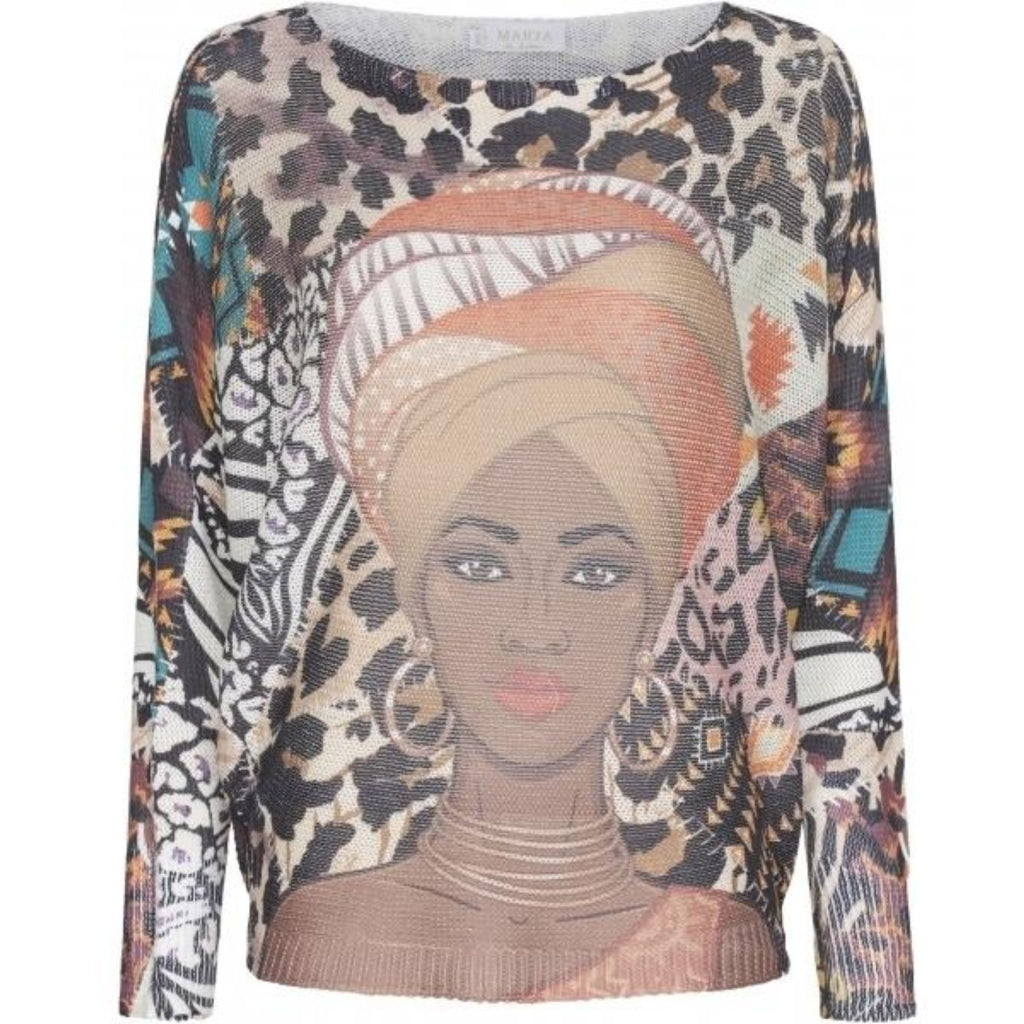 MARTA DU CHATEAU Strik Top 8501 Multi