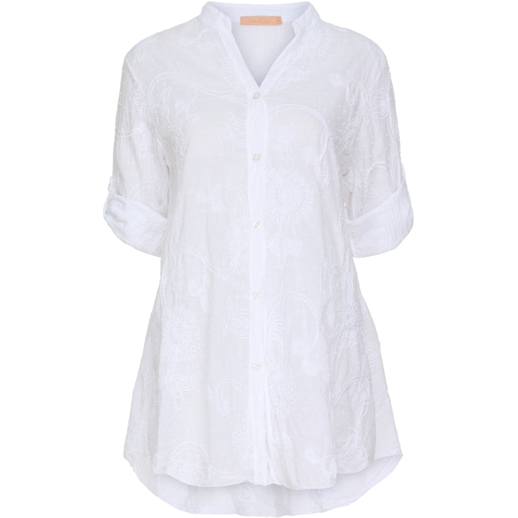 MARTA DU CHATEAU Tunic Blouse Col/Size