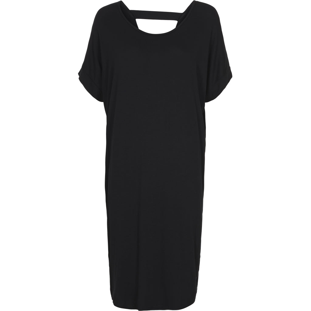 MARTA DU CHATEAU Tunika med v-udskæring Restudsalg Black