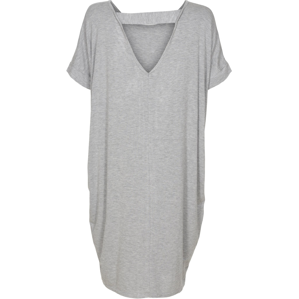 MARTA DU CHATEAU Tunika med v-udskæring Restudsalg Grey