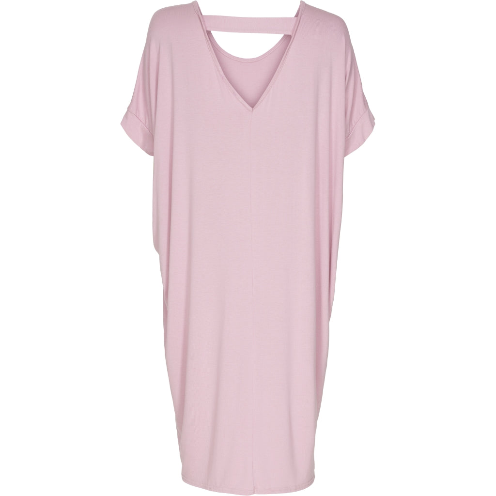 MARTA DU CHATEAU Tunika med v-udskæring Restudsalg Rose
