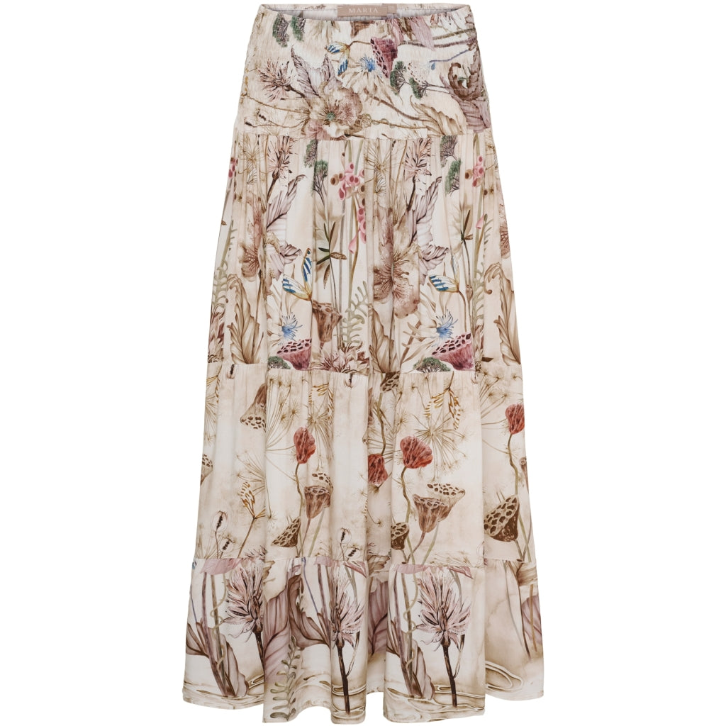 MARTA DU CHATEAU MARTA DU CHATEAU TEEN NEDERDEL MDCJOSEFINA 5849 Skirt BeigeXPA5021