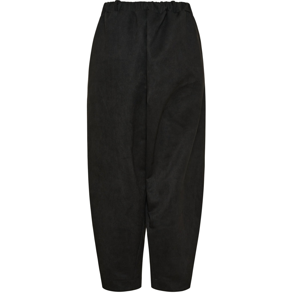 MARTA DU CHATEAU MArta du Chateau Dame Bukser MdcPilea 16635Suede Pant Nero