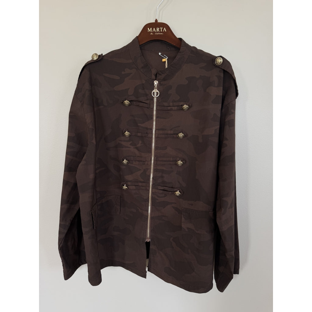 MARTA DU CHATEAU MArta du chateau Dame Jakke MdcSolstice 22322 Jacket Chocolate