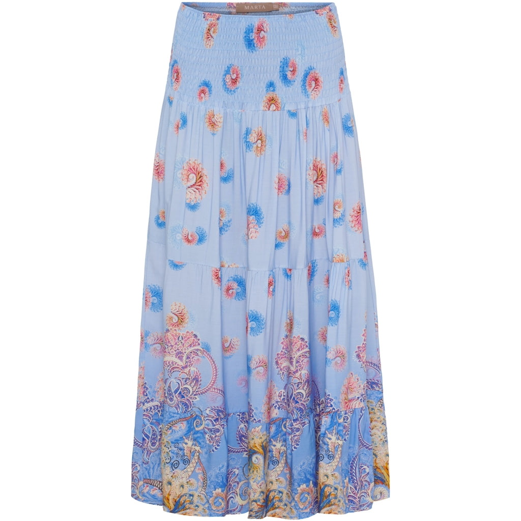 MARTA DU CHATEAU MDCJosefina Skirt Skirt Celeste7854tpf