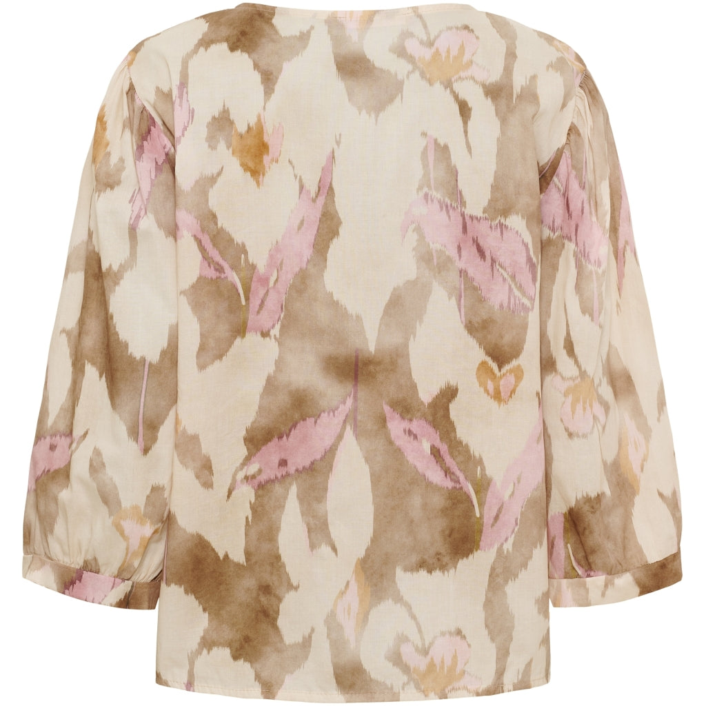 MARTA DU CHATEAU Marta Du Chateau Dame Bluse MdcCosmos 8687 Blouse Beige516tpu